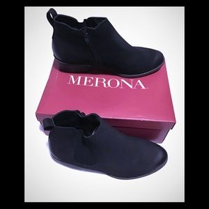 Ankle Black Boots Merona